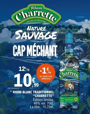 Rhum Charrette Nature Sauvage Cap Méchant