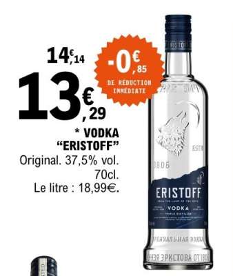 Vodka Eristoff*
