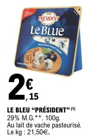 Le Bleu Président