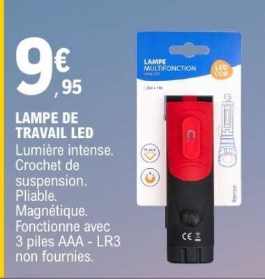 LAMPE DE TRAVAIL LED