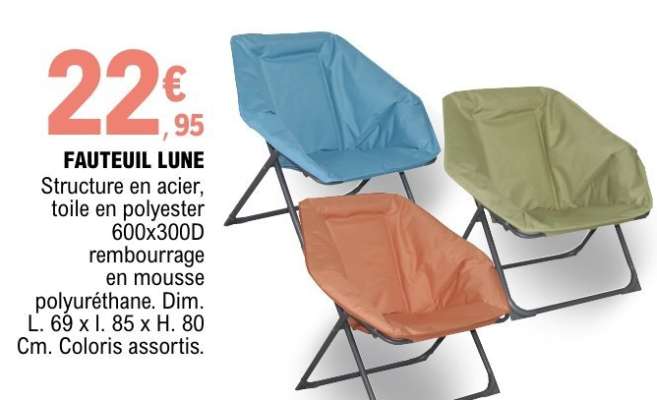 FAUTEUIL LUNE