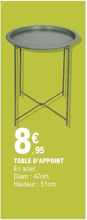 Table d'appoint