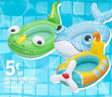 BATEAU GONFLABLE ENFANT “BESTWAY”
