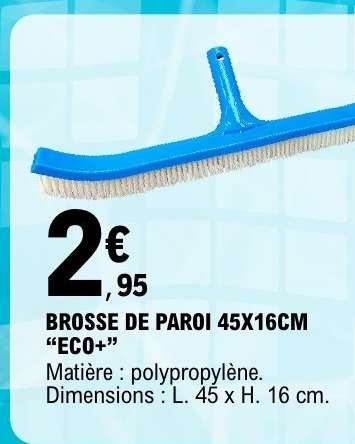 BROSSE DE PAROI 45X16CM “ECO+”