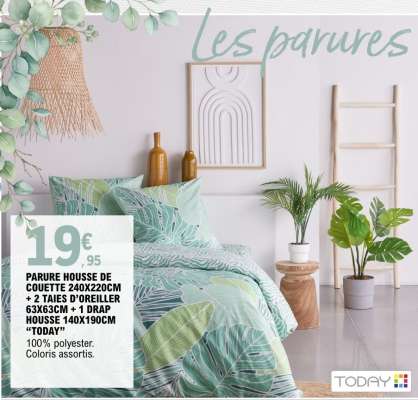 Parure housse de couette