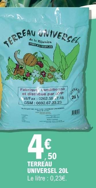 TERREAU UNIVERSEL 20L