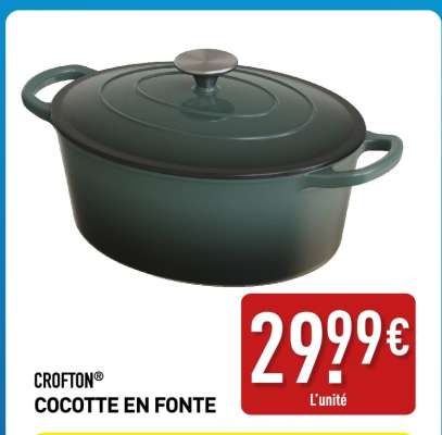 CROFTON® COCOTTE EN FONTE