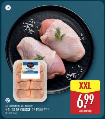 Hauts de Cuisse de Poulet