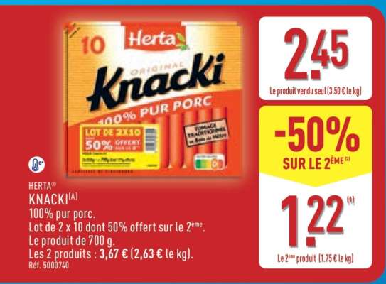 HERTA Knacki
