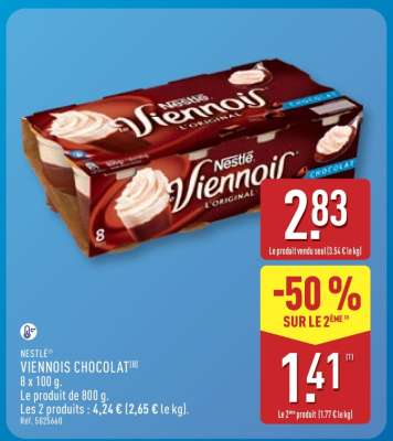 NESTLÉ VIENNOIS CHOCOLAT