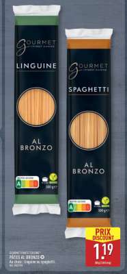Gourmet Finest Cuisine Pâtes Al Bronzo