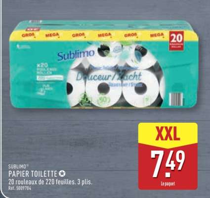 Sublimo Papier Toilette