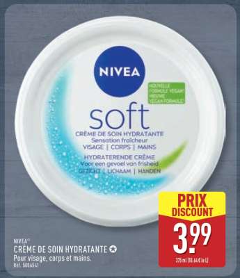 NIVEA CRÈME DE SOIN HYDRATANTE