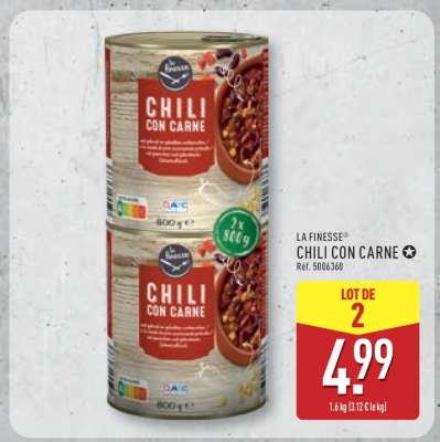 LA FINESSE® CHILI CON CARNE