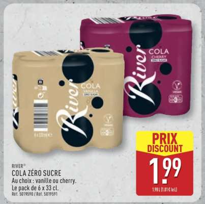 RIVER COLA ZÉRO SUCRE