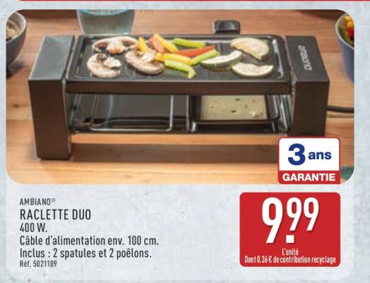 Raclette duo