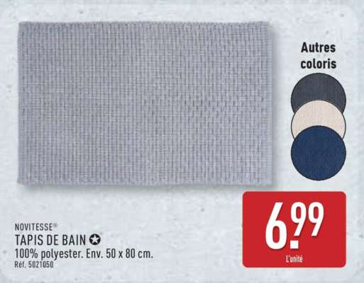 NOVITESSE® TAPIS DE BAIN
