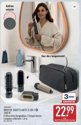AMBIANO® BROSSE SOUFFLANTE 5-EN-1