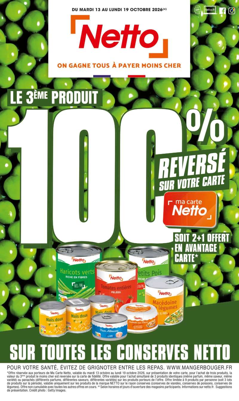 Catalogue Netto - 13/10/2026 - 19/10/2026.