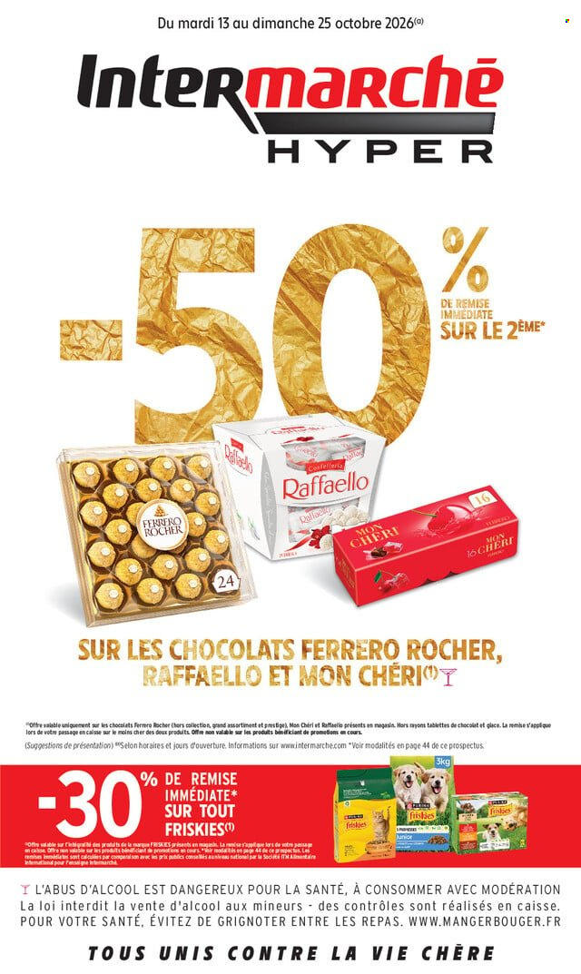 Catalogue Intermarché Hyper - 13/10/2026 - 25/10/2026. Page 1