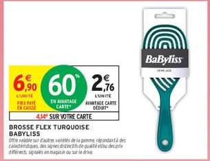 BROSSE FLEX TURQUOISE BABYLISS