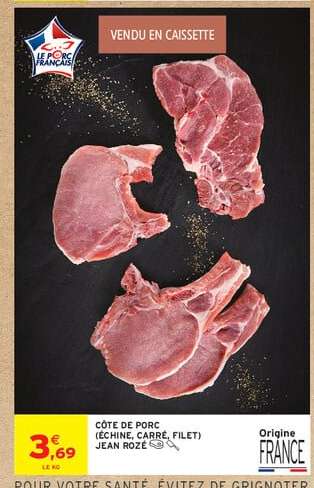 CÔTE DE PORC