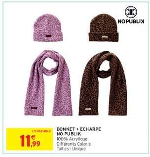 BONNET + ECHARPE NO PUBLIK