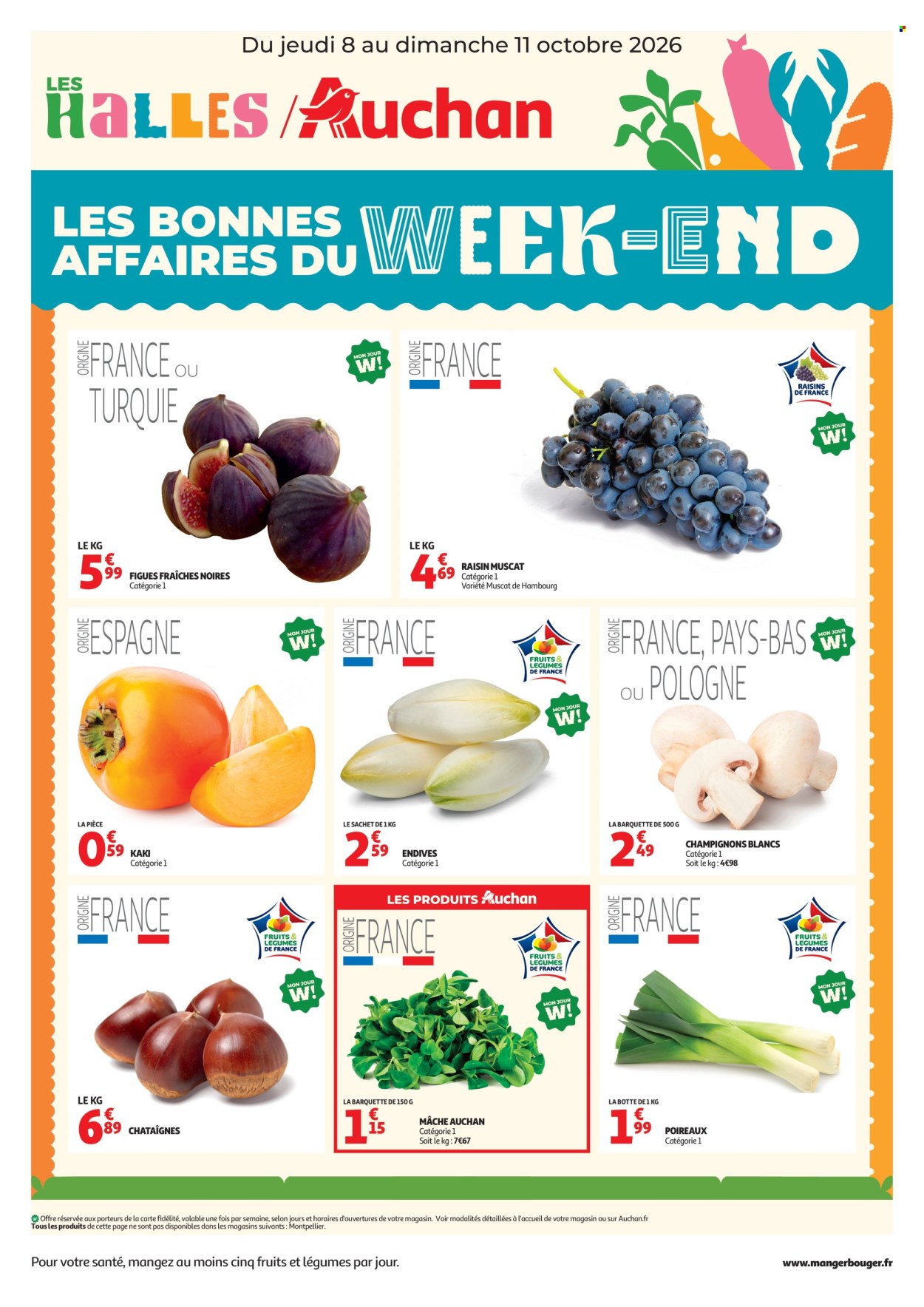 Catalogue Auchan - 08/10/2026 - 11/10/2026. Page 1