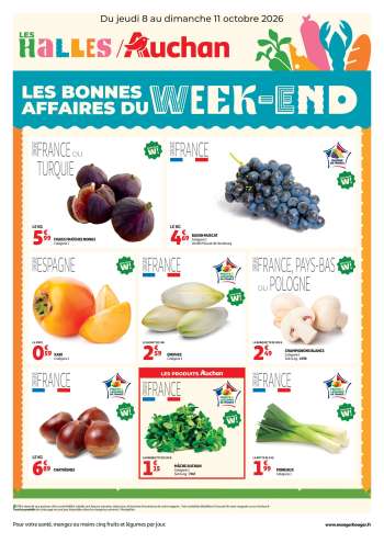 Catalogue Auchan - 08/10/2026 - 11/10/2026.