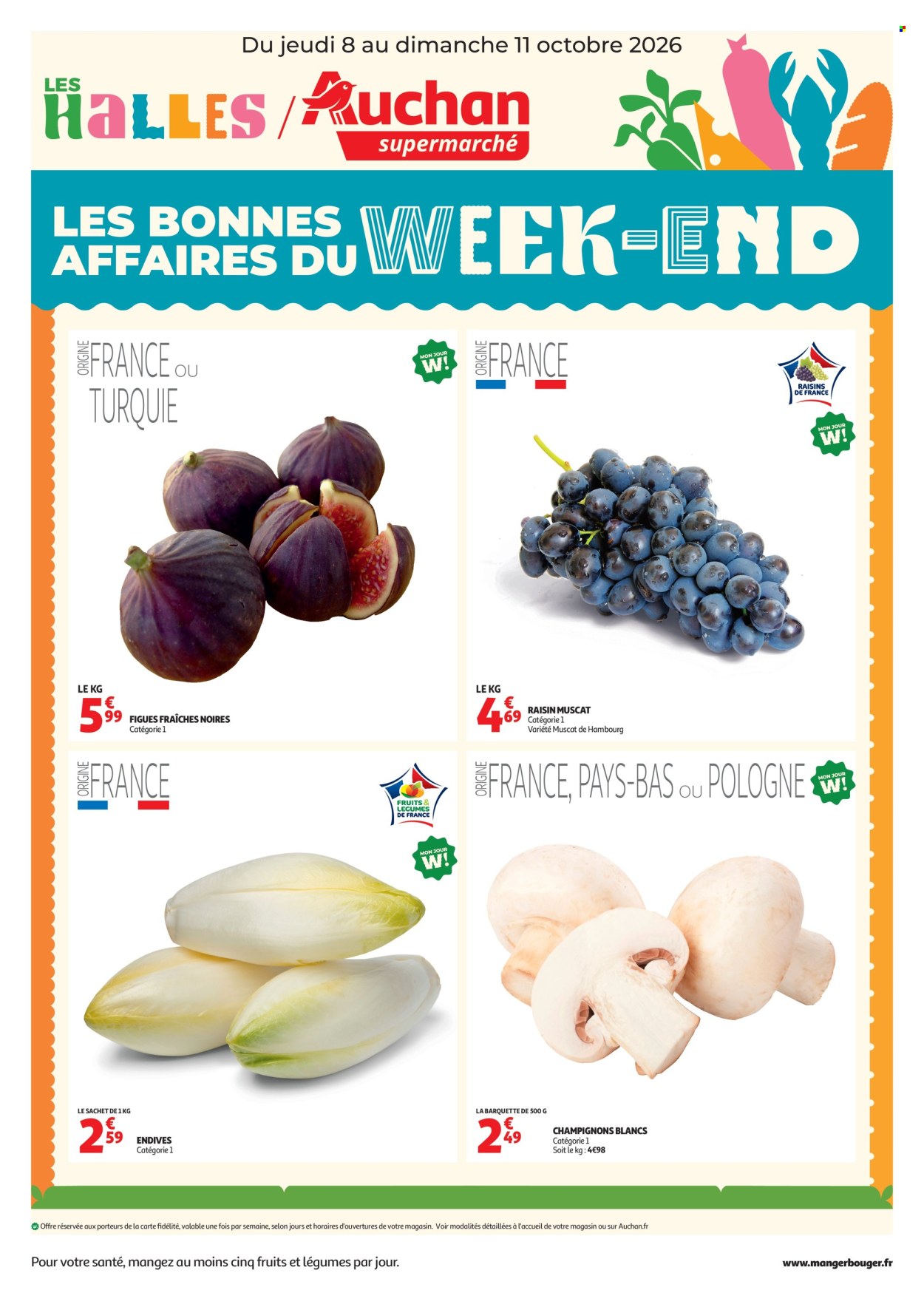 Catalogue Auchan - 08/10/2026 - 11/10/2026. Page 1