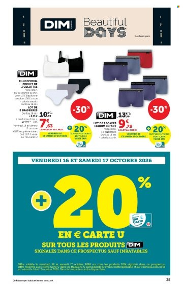 Catalogue HYPER U - 13/10/2026 - 25/10/2026. Page 35