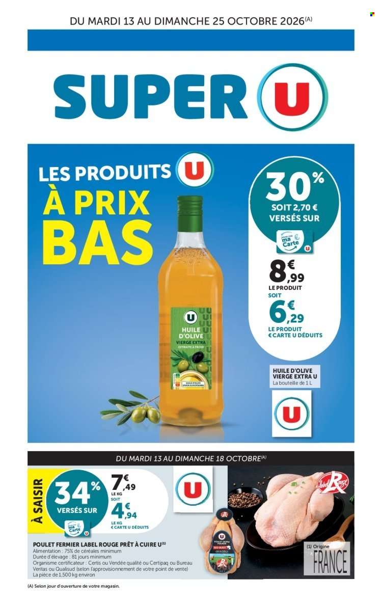 Catalogue SUPER U - 13/10/2026 - 25/10/2026.