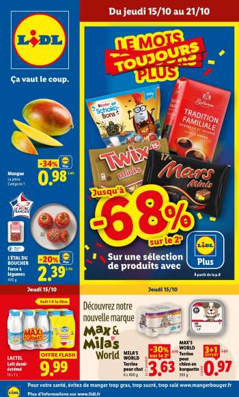 Catalogue Lidl - 15/10/2026 - 21/10/2026.