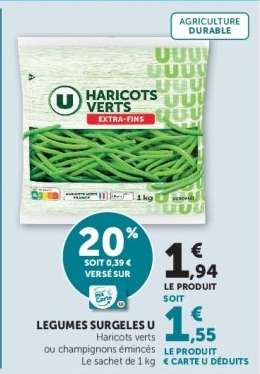 LEGUMES SURGELES U