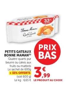 Petits Gateaux Bonne Maman
