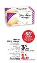 DESSERT “BONNE MAMAN”