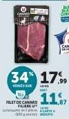 Filet de Canard Filière U