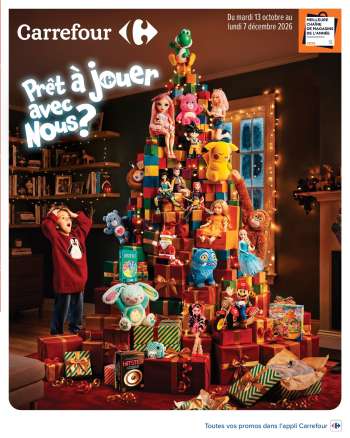 Catalogue Carrefour Hypermarchés - 13/10/2026 - 07/12/2026.