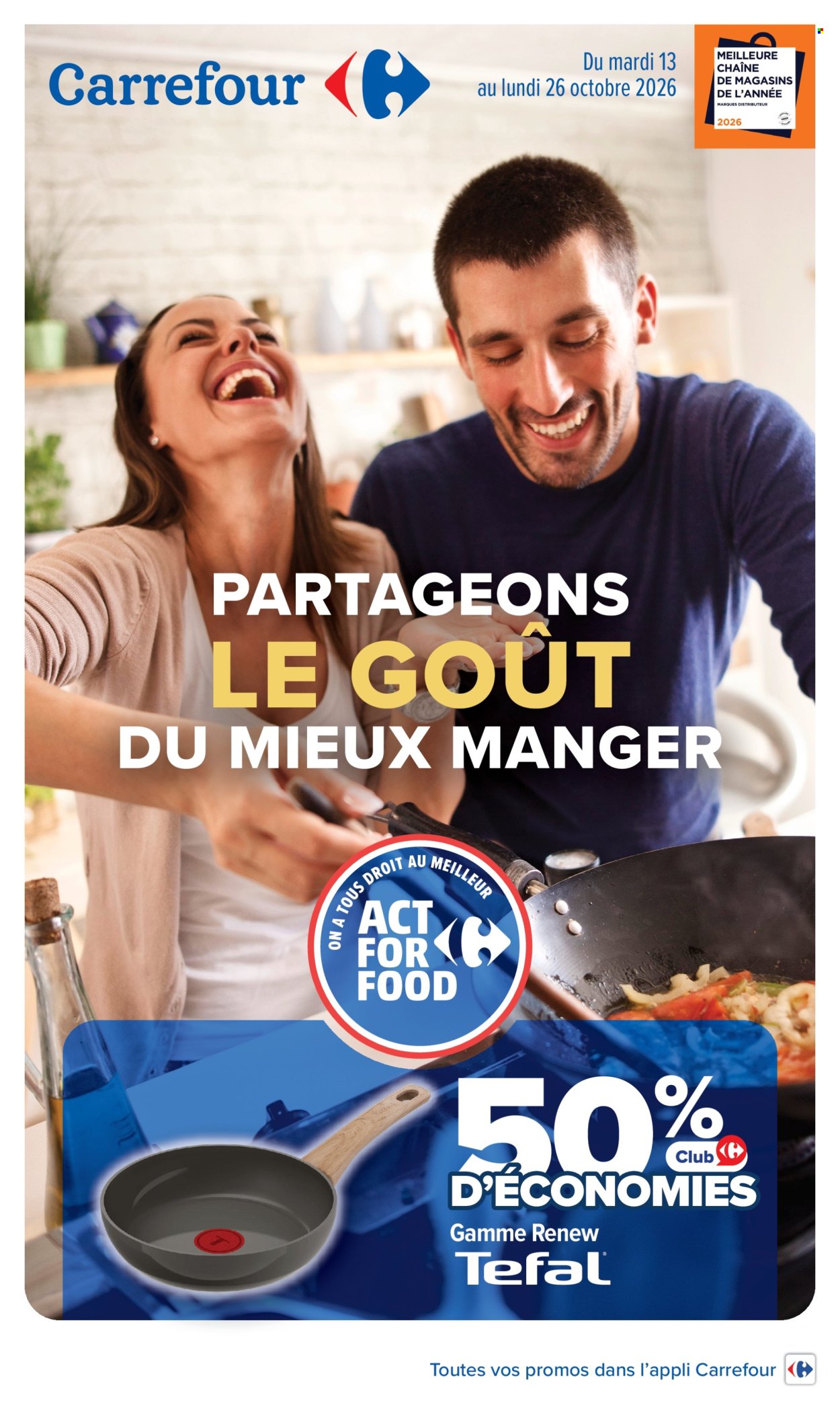 Catalogue Carrefour Hypermarchés - 13/10/2026 - 26/10/2026. Page 1