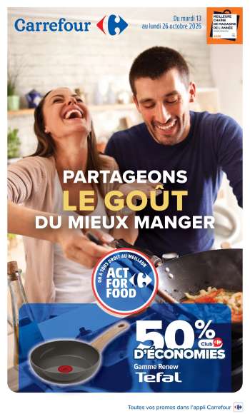 Catalogue Carrefour Hypermarchés - 13/10/2026 - 26/10/2026.