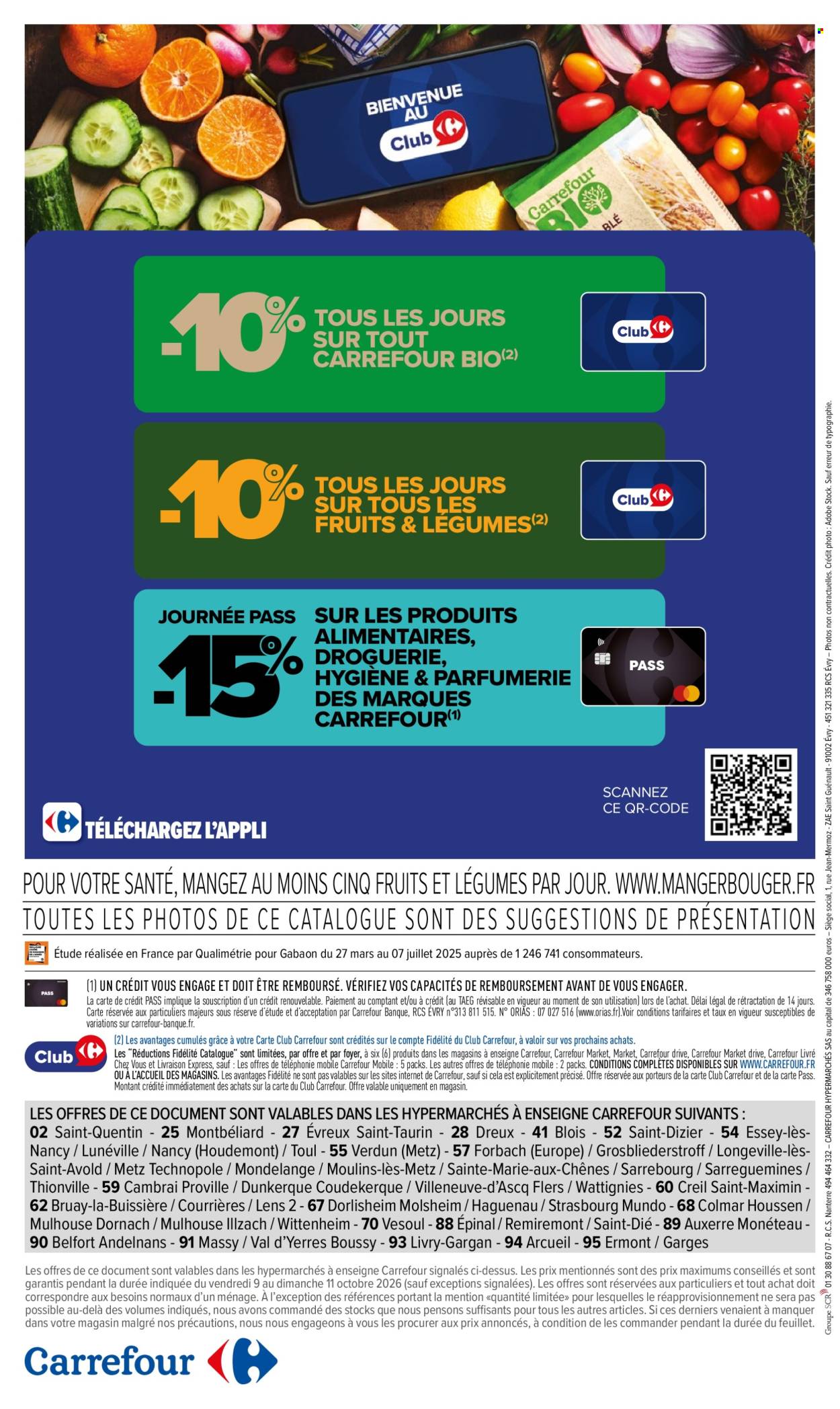 Catalogue Carrefour Hypermarchés - 09/10/2026 - 11/10/2026. Page 2