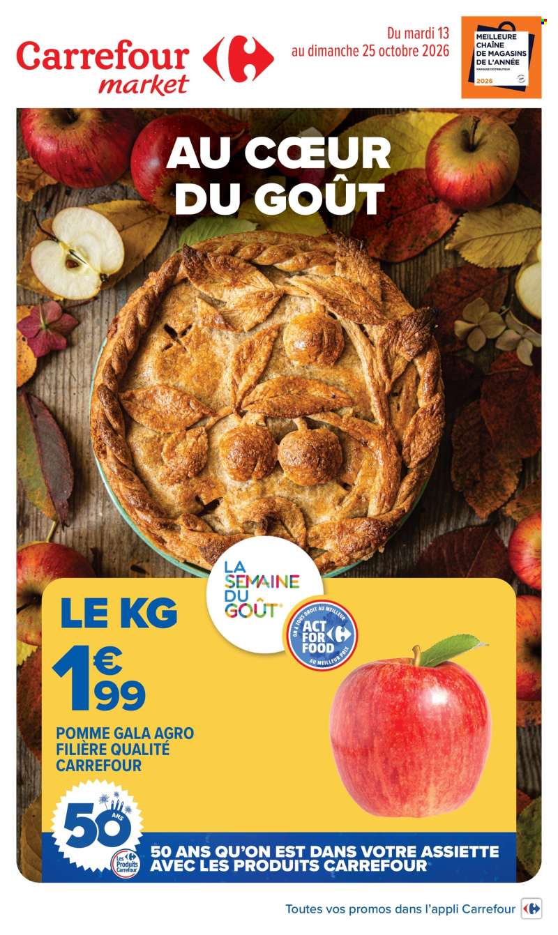 Catalogue Carrefour Market - 13/10/2026 - 25/10/2026.