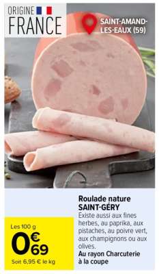Roulade nature SAINT-GÉRY