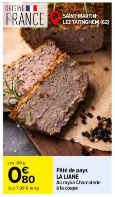 Pâté de pays LA LIANE