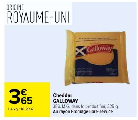 Cheddar Galloway