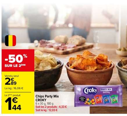 Chips Party Mix Croky