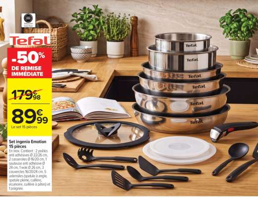Set ingenio Emotion 15 pièces