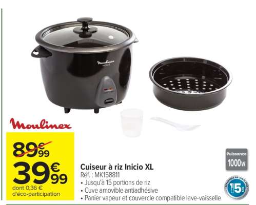 Cuiseur à riz Inicio XL