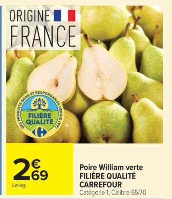 Poire William verte