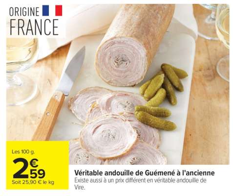 Véritable Andouille de Guémené à l'Ancienne